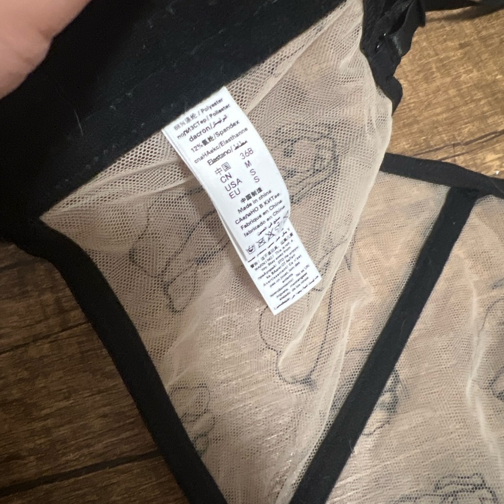 Figure Pattern Padded Corset Top - image 2